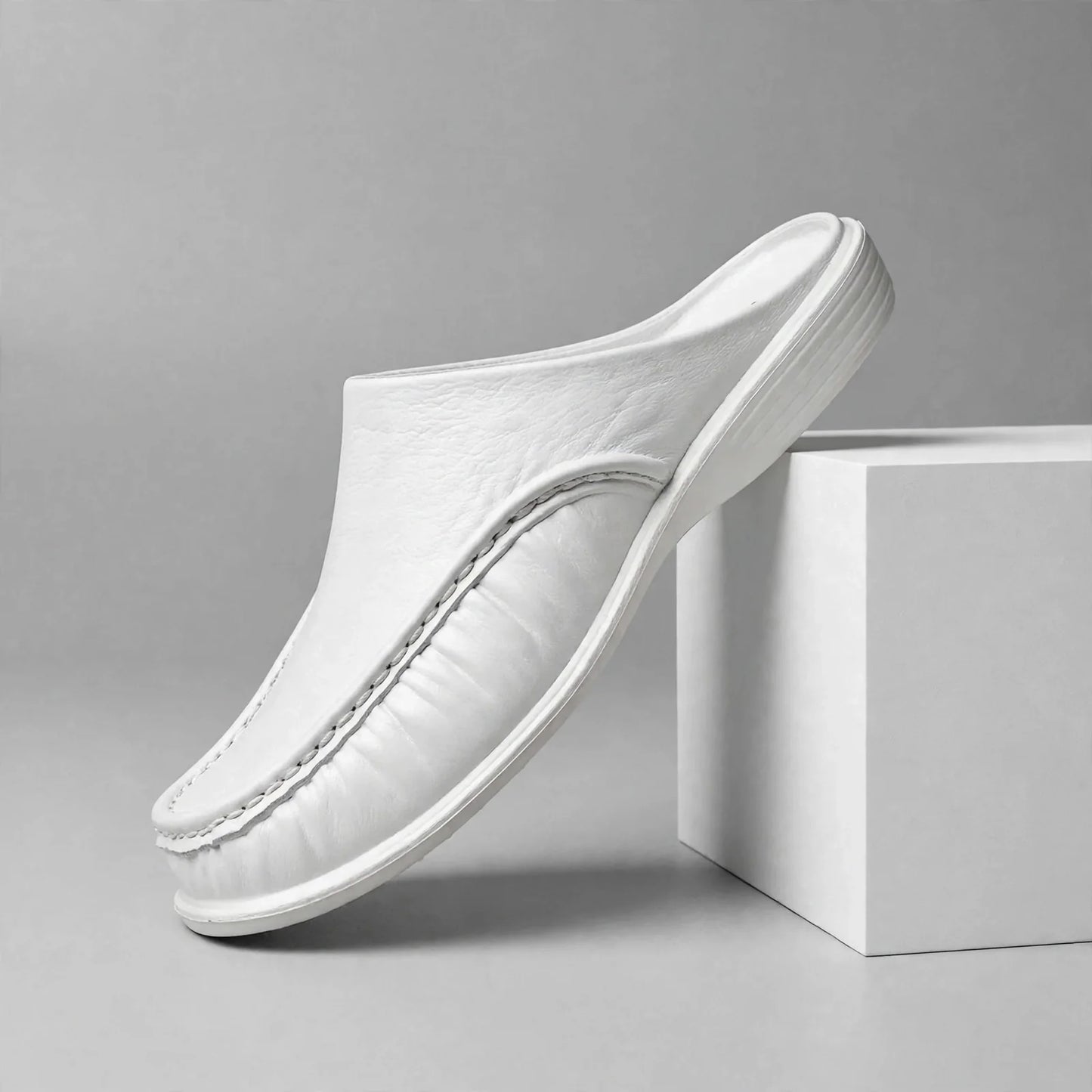 Holton Leather Mule Clogs