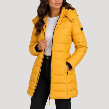 Marchesa Quilted Puffer Coat