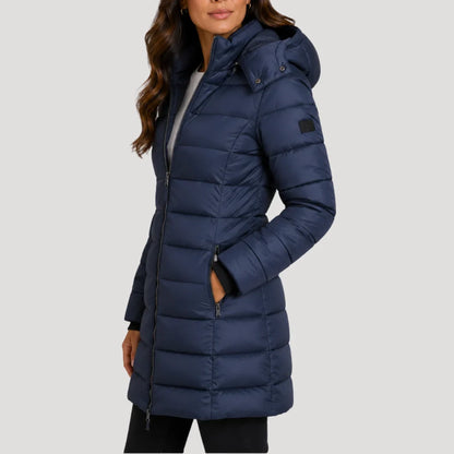 Marchesa Quilted Puffer Coat